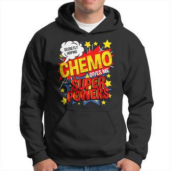 Secretly Hoping Chemo Gives Me Superpowers Breast Cancer Hoodie - Monsterry DE