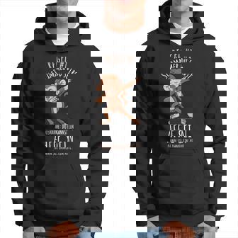 Sei Immer Du Selbst Lustiges Affen Hoodie - Seseable