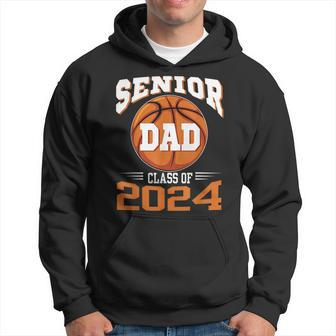 Senior Dad Class Of 2024 Parent Basketball Graduation Hoodie - Thegiftio UK