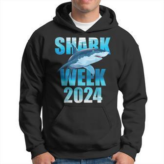 Shark 2024 Week Passion For Shark Lover Family Scuba Diver Hoodie - Monsterry