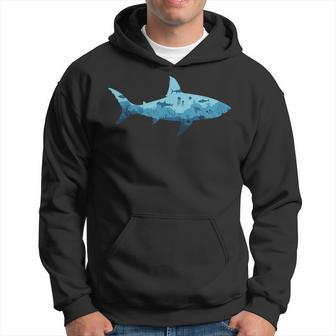 Shark Lover Ocean Animal Marine Biology Hoodie - Monsterry