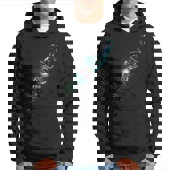 Shattered Dna Genetics Science Biology Hoodie - Thegiftio