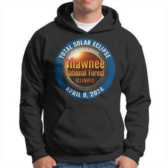 Shawnee Forest Illinois Il Total Solar Eclipse 2024 3 Hoodie - Monsterry AU