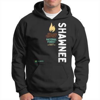 Shawnee National Forest Vertical Illinois Hoodie - Monsterry UK