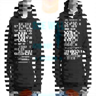 She Will Run And Not Grow Weary Isaiah Hoodie | Mazezy