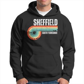 Sheffield South Yorkshire Retro City Vintage Souvenir Hoodie - Monsterry CA