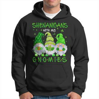 Shenanigans With My Gnomies St Patrick's Day Gnome Lover Hoodie - Seseable