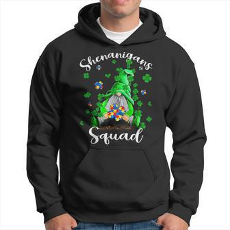 Shenanigans Squad Gnomes Autism St Patrick's Day Hoodie - Monsterry CA