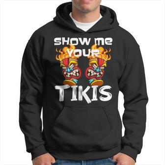 Show Me Your Tikis Spring Break Vibes Aloha Tiki Bar Hoodie - Monsterry AU