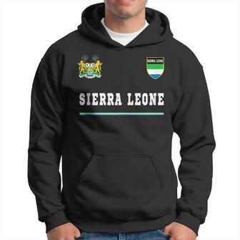 Sierra Leone SportsSoccer Jersey Flag Football Hoodie - Monsterry DE