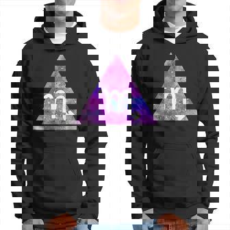 Signo De Estrella Del Zodiaco Escorpio Acuarela Cielo Teñido Anudado Estilo Sudadera - Regaloses