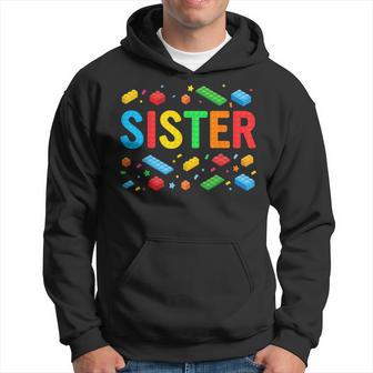 Sister Master Builder Building Bricks Blocks Family Matching Hoodie - Seseable