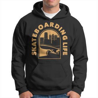 Skateboarding Life Skateboarding Hoodie - Thegiftio UK