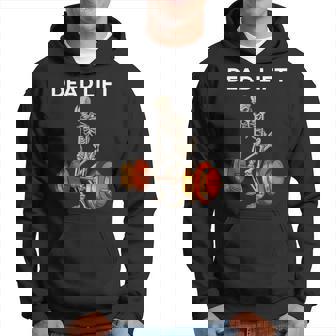 Skeleton Deadlift Powerlifting Weightlifting Gym Lovers Hoodie - Thegiftio UK