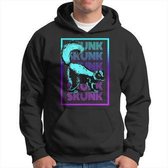 Skunk Vintage Retro Skunk Hoodie - Monsterry AU