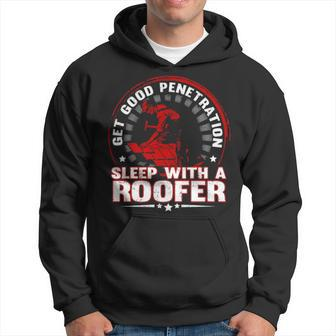 Sleep With A Roofer Hoodie | Mazezy