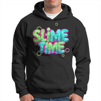 Slime Time Oobleck Lovers Colored Slime Hoodie | Mazezy