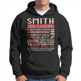 Smith Name Smith Smith Surname Hoodie - Monsterry DE