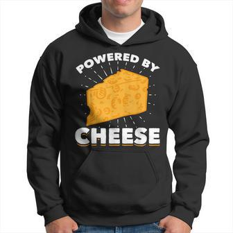 Snack Gouda Cheese Lover Foodie Powered By Cheese Hoodie - Thegiftio UK