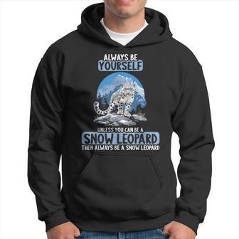 Snow Leopards Lovers Snow Leopard Hoodie - Thegiftio UK