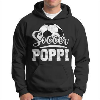 Soccer Poppi Soccer Player Game Day Father's Day Hoodie - Seseable