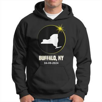 Solar Eclipse 2024 Buffalo State New York Solar Eclipse Hoodie - Monsterry