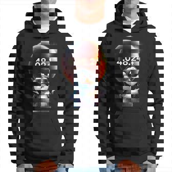 Solar Eclipse 2024 Penguin Wearing Solar Eclipse Hoodie | Seseable UK
