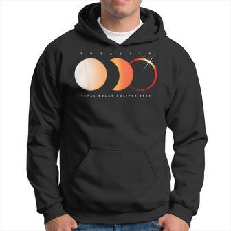 Solar Eclipse 2024 Total Eclipse Astronomy Sun Graphic Hoodie - Monsterry DE