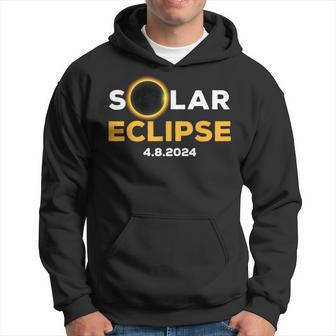 Solar Eclipse 2024 Total Solar Eclipse Phases April 8Th Hoodie - Monsterry