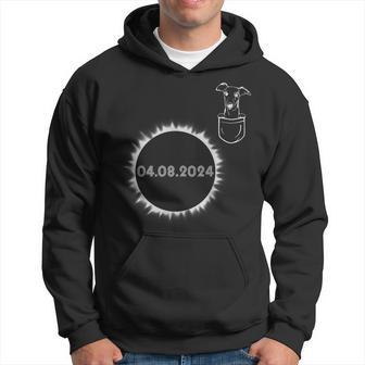 Solar Eclipse 2024 Usa Dog In Pocket Dog Lover Hoodie - Thegiftio UK