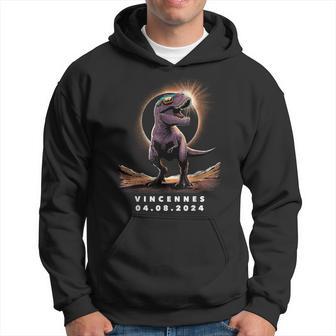 Solar Eclipse 2024 Vincennes Solar Eclipse Glasses Hoodie - Thegiftio UK