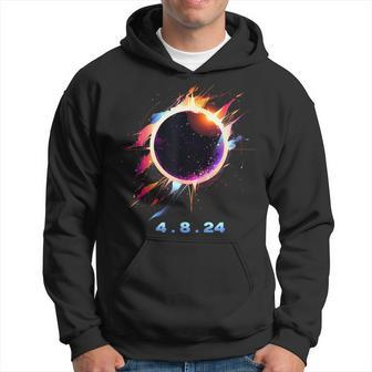 Solar Eclipse 4824 Totality Event 2024 Souvenir Graphic Hoodie | Mazezy