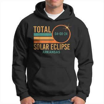 Solar Eclipse Arkansas April 8 2024 Total Totality Hoodie | Mazezy