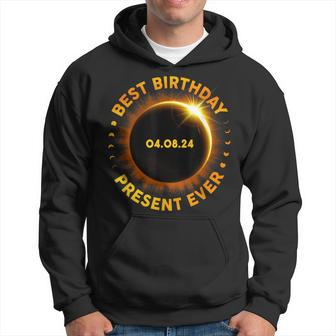 Solar Eclipse Best Birthday Ever Totality April 8 2024 Hoodie - Seseable