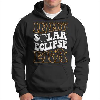 In My Solar Eclipse Era Retro 2024 Total Solar Eclipse Hoodie - Thegiftio UK