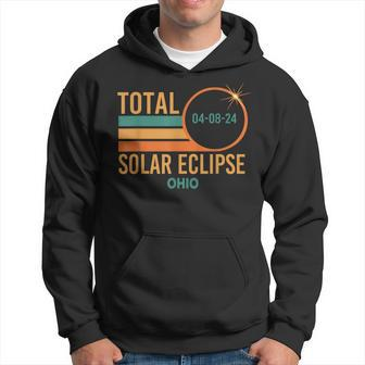Solar Eclipse Ohio April 8 2024 Total Totality Hoodie | Mazezy