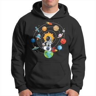 Solar System Planets Science Space Astronaut Universe Galaxy Hoodie - Thegiftio UK