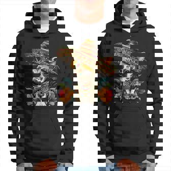 Sombrero De Calavera Mexicana Del Cinco De Mayo Sudadera - Regaloses