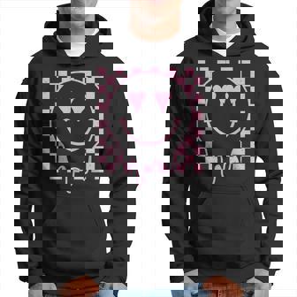 Sonrisa Rosa Derretida Divertida Sonriente Derretida Cara Goteando Linda Sudadera - Regaloses