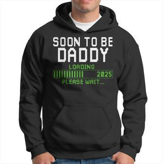 Soon To Be Dad 2025 Loading New Dad First Fathers Day 2025 Hoodie - Thegiftio UK