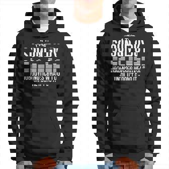Sound Guy Audio Engineer Técnico De Sonido Músico De Sonido Sudadera - Regaloses