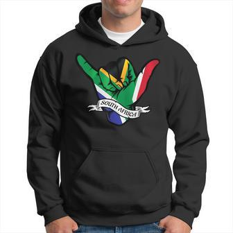 South Africa Hand Flag South African Hoodie - Thegiftio UK