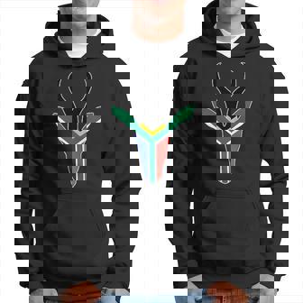 South African Bokke Rugby South Africa Flag Colors Hoodie - Thegiftio