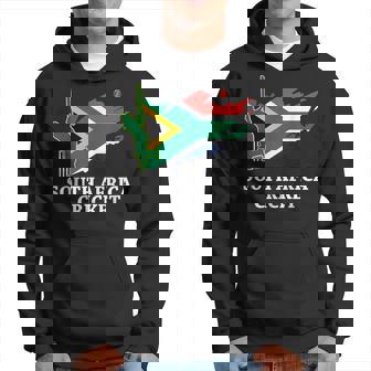 South African Cricket Proteas South Africa Flag Colors Hoodie - Thegiftio UK