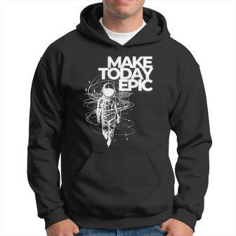 Space Galaxy Cool Graphic Spaceman Fashion Hoodie - Seseable