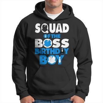 Squad Of The Boss Birthday Boy Baby Decorations Hoodie - Seseable