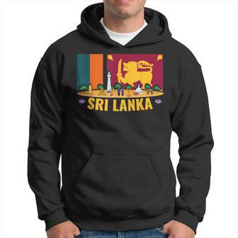 Sri Lanka Flag And Friendship Hoodie - Seseable