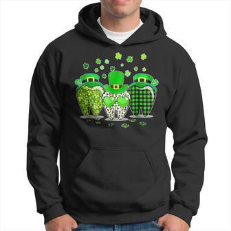 St Patrick's Day 2024 Cute Plaid Tooth Dental Assistant Hoodie - Thegiftio UK