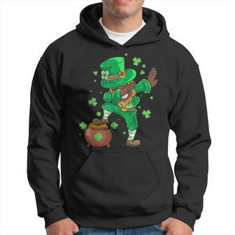 St Patrick's Day Dabbing Cool African American Dab Dance Hoodie | Mazezy