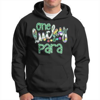 St Patrick's Day One Lucky Paraprofessional Hoodie - Monsterry UK